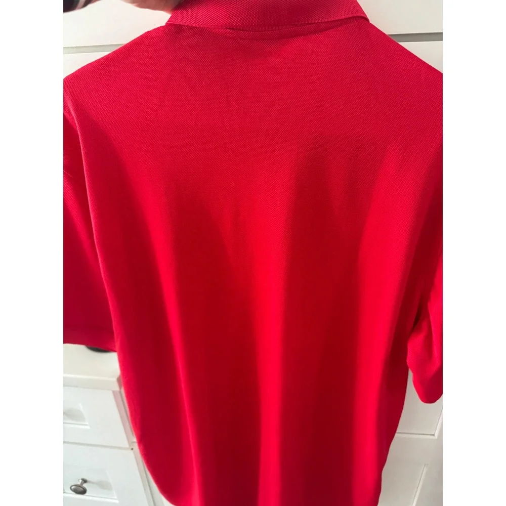 The Sport Brand Georgia Bulldogs UGA Polo Shirt Mens 2XL Red Short Sleeve Logo